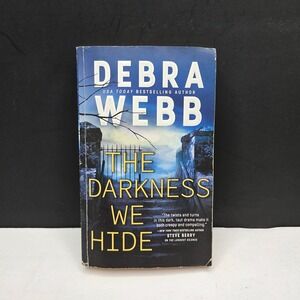 Debra Webb The Darkness We Hide Paperback Book 2020 Mystery Thriller Suspense